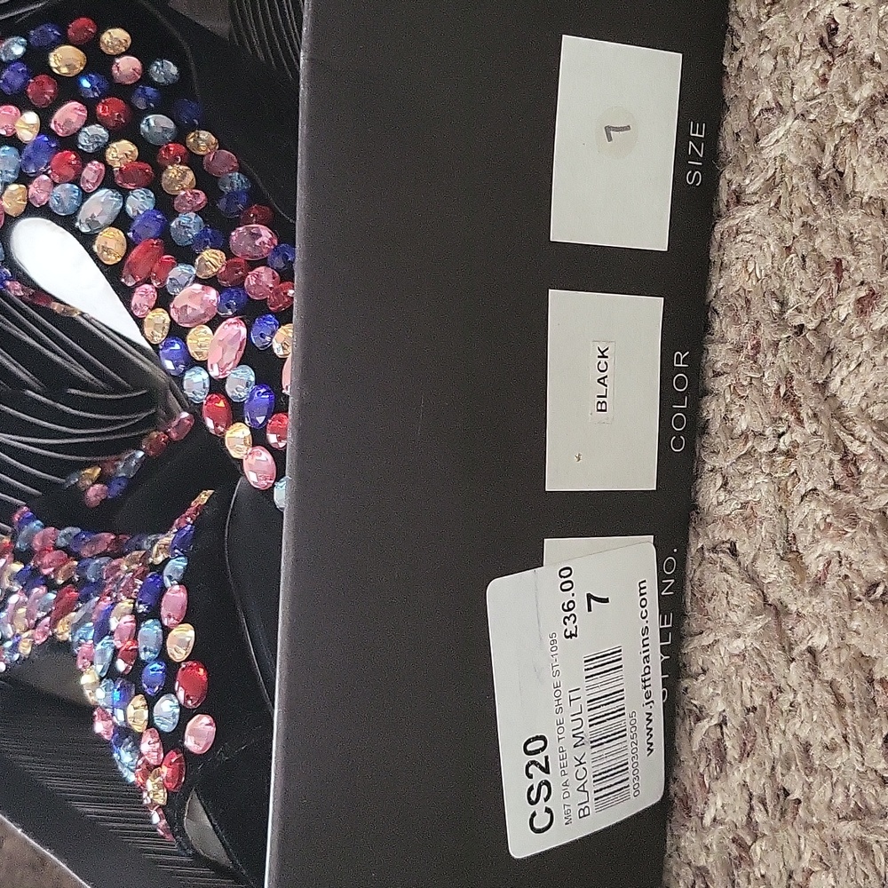 JB bedazzled heels - Picture 2 of 4
